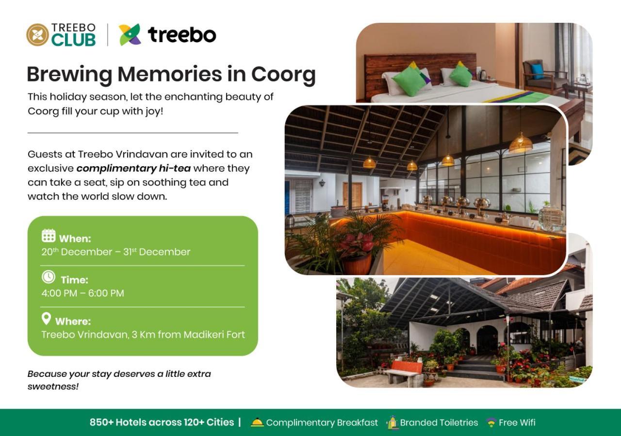 Treebo Vrindavan, 3 Km From Madikeri Fort 외부 사진
